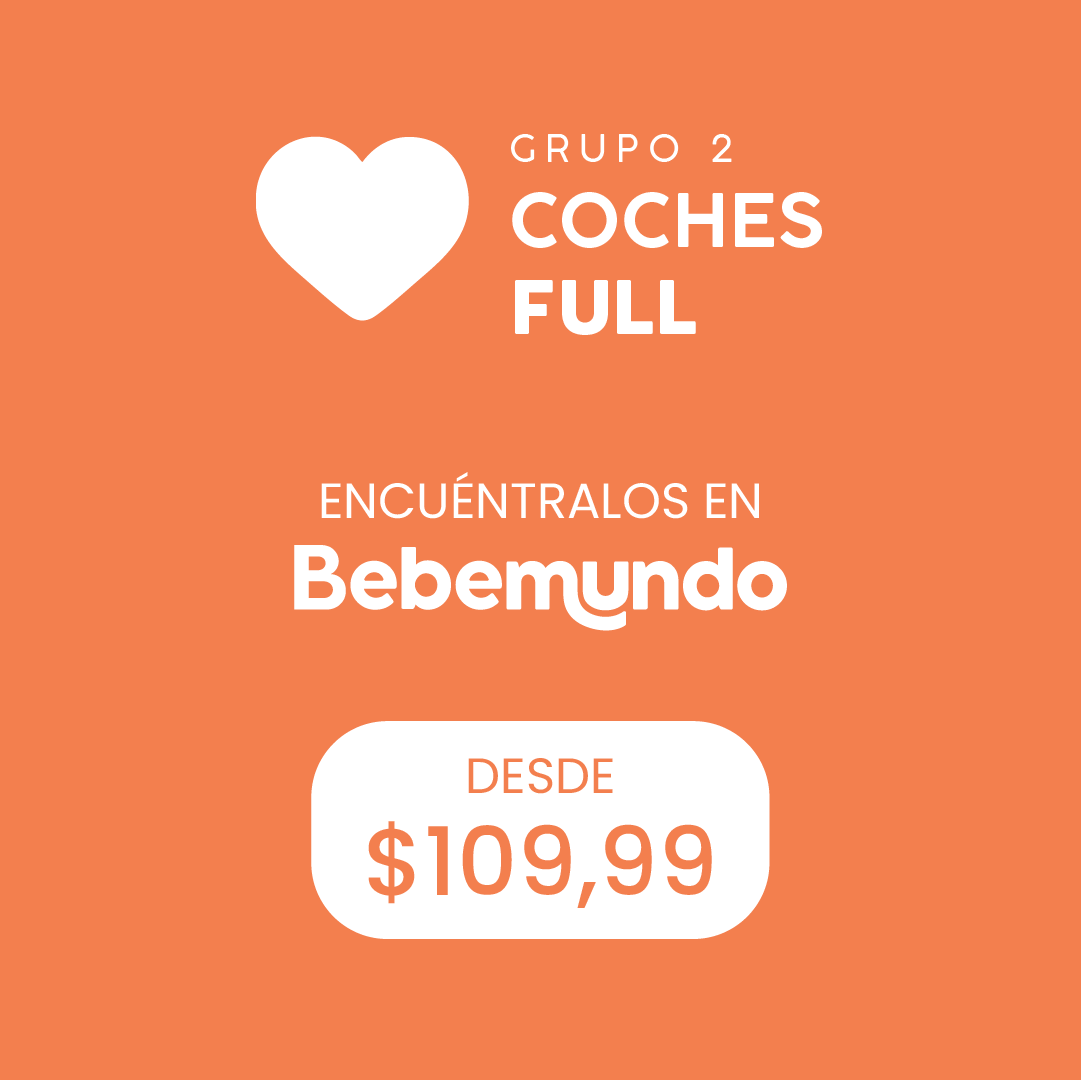 Grupo 2: Coches Full — encuéntralos en Bebemundo, desde $109,99